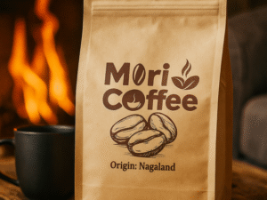 Mori Coffee 100% Arabica Medium Roast Ground Coffee From Nagaland 250gm